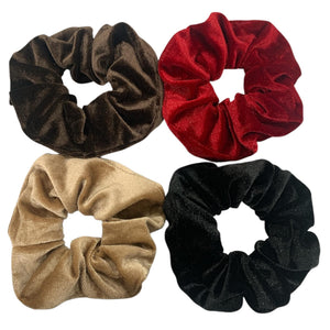 HAIRSTORY Velvet Hair Tie Scrunchies (2404)