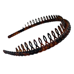Black & Brown Shark Tooth Headband