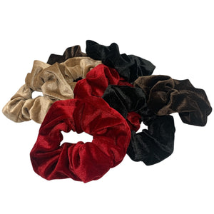 HAIRSTORY Velvet Hair Tie Scrunchies (2404)