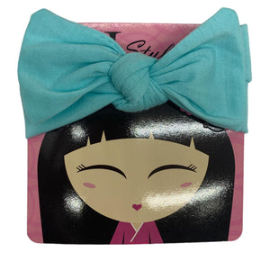 HAIRSTORY Cotton Spandex Bow Knot Baby Toddler Turban Headband (#3010)