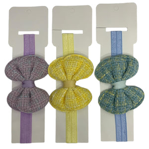 HAIRSTORY Twig Bow Knot Baby Toddler Turban Headband (#4)