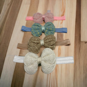 HAIRSTORY Twig Bow Knot Baby Toddler Turban Headband (#4)