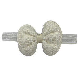 HAIRSTORY Twig Bow Knot Baby Toddler Turban Headband (#4)