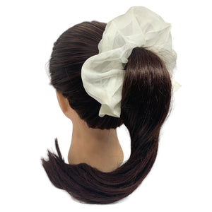 HAIRSTORY Chiffon Fabric Scrunchies Pony Tail (#54)