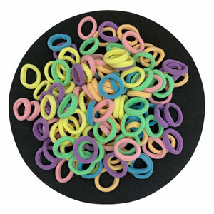 HAIRSTORY Tiny Cloth Pony Tail Hair Ties (#60)