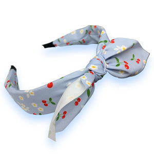HAIRSTORY Printed Cherry Headband (#9)