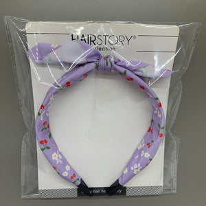 HAIRSTORY Printed Cherry Headband (#9)