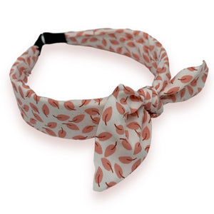 HAIRSTORY Printed Leaves Headband (#9)