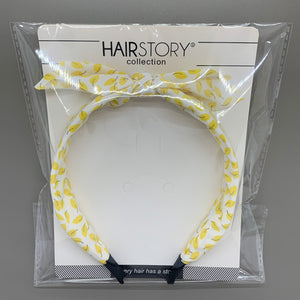 HAIRSTORY Printed Leaves Headband (#9)
