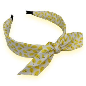 HAIRSTORY Printed Leaves Headband (#9)