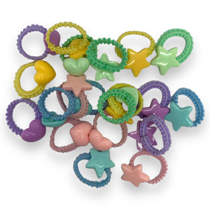 HAIRSTORY Flower & Heart Mini (Thumb) Pony Tail - A3