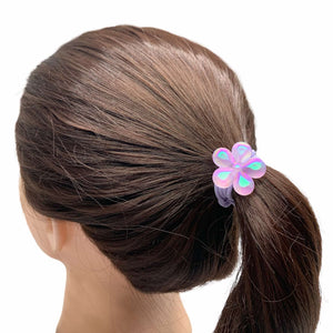 HAIRSTORY Cute Flower Hair Ties Pony Tail (#24)