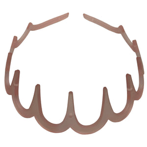HAIRSTORY FROSTED Wide Shark Tooth Headband - T067