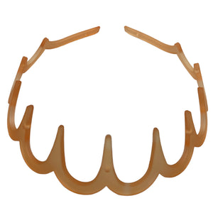 HAIRSTORY FROSTED Wide Shark Tooth Headband - T067