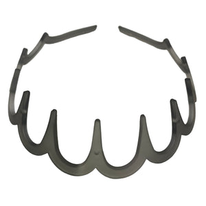 HAIRSTORY FROSTED Wide Shark Tooth Headband - T067