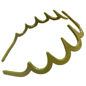 HAIRSTORY Iridescent Wide Shark Tooth Headband - T067