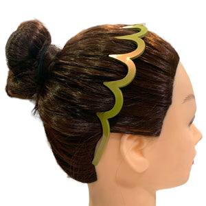 HAIRSTORY Iridescent Wide Shark Tooth Headband - T067
