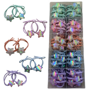 HAIRSTORY Cute Star Hair Ties Pony Tail (#24)