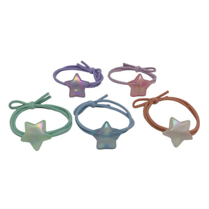 HAIRSTORY Cute Star Hair Ties Pony Tail (#24)