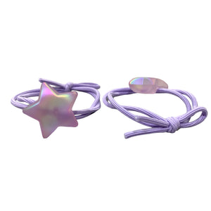 HAIRSTORY Cute Star Hair Ties Pony Tail (#24)