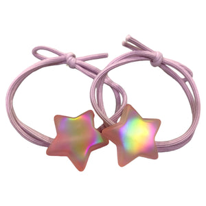 HAIRSTORY Cute Star Hair Ties Pony Tail (#24)