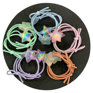 HAIRSTORY Cute Star Hair Ties Pony Tail (#24)