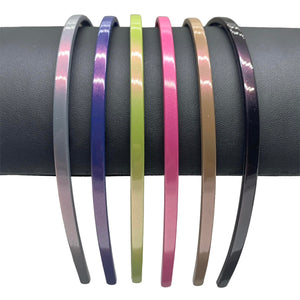 HAIRSTORY Classic Plain Thin Headband - T033