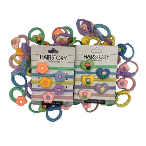 HAIRSTORY Flower & Heart Mini (Thumb) Pony Tail - A3
