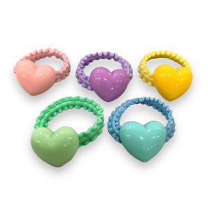 HAIRSTORY Flower & Heart Mini (Thumb) Pony Tail - A3