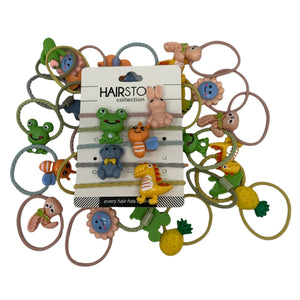 HAIRSTORY Small Hair Ties Ponytail for Kids (A6)