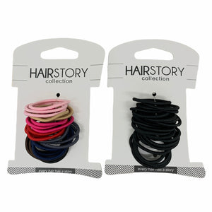 Metal Free Small Hair Tie Ponytail (Pack of 25 pcs)