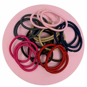 Metal Free Small Hair Tie Ponytail (Pack of 25 pcs)