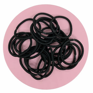 Metal Free Small Hair Tie Ponytail (Pack of 25 pcs)