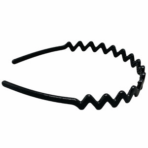 Black Zig Zag Headband T036