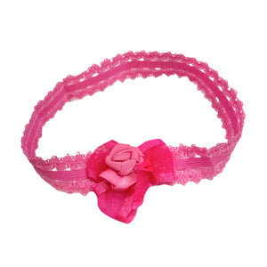 Baby Girl Toddler Rose Headband B004