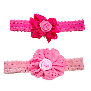 Baby Girl Toddler Rose Headband B003