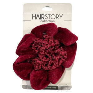 Multi Color Velvet Hair Net Bun