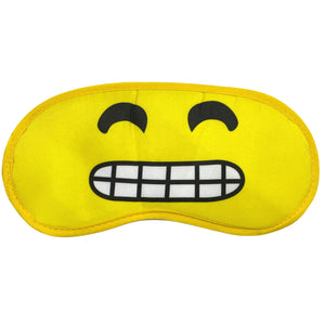 Yellow Emoji Sleep Eye Mask