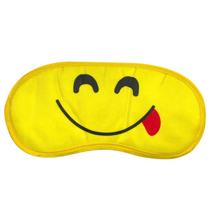 Yellow Emoji Sleep Eye Mask