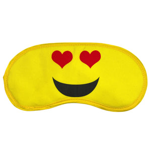 Yellow Emoji Sleep Eye Mask