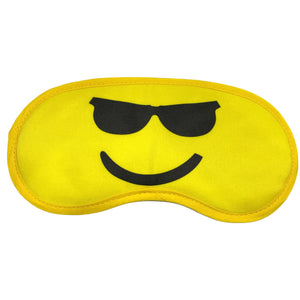 Yellow Emoji Sleep Eye Mask