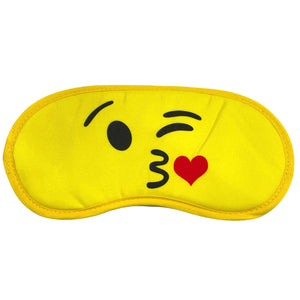 Yellow Emoji Sleep Eye Mask