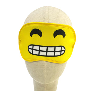 Yellow Emoji Sleep Eye Mask