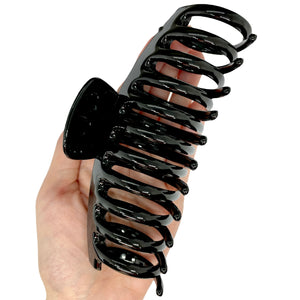 Black Jumbo Claw Hair Clamp Clip