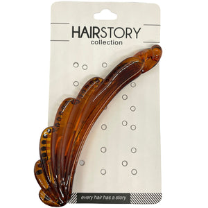 Multi Color Scallop Banana Hair Clamp Clip