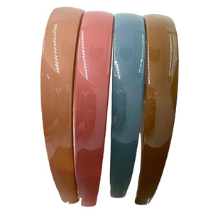 Neutral Colored Plain Wide Headband