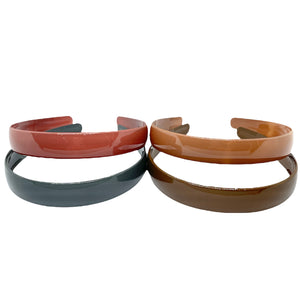 Neutral Colored Plain Wide Headband