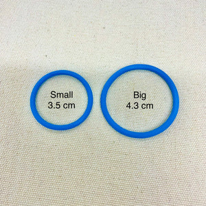 Silicone hair ties