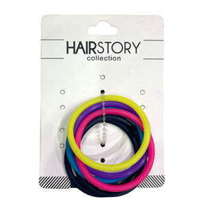Silicone hair ties