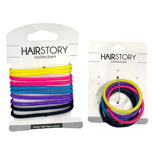 Silicone hair ties